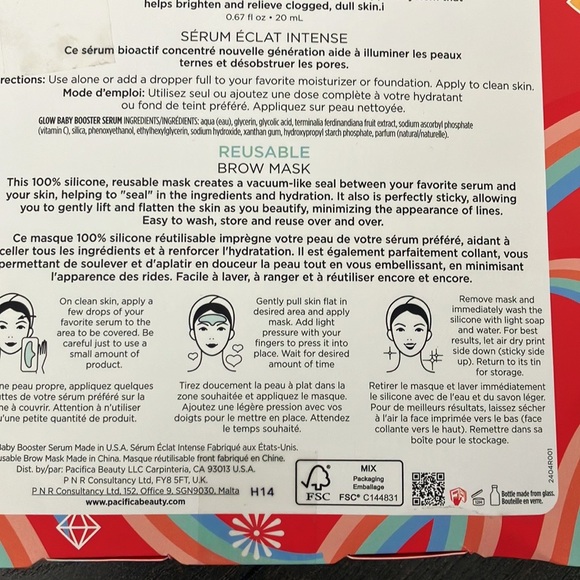 NIB Pacifica glow serum and mask duo - Picture 2 of 2